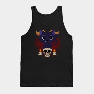 Black Meowgic -  Funny Cute Spooky Cat TShirt Tank Top